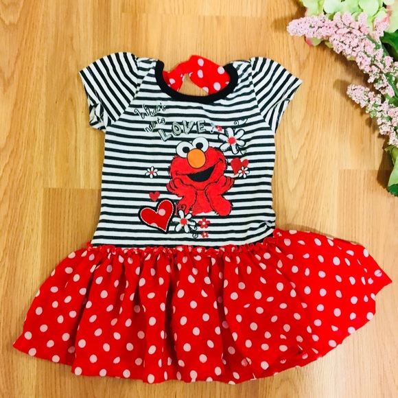 elmo dress 18 months